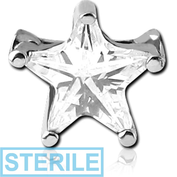 STERILE SURGICAL STEEL ATTACHMENT FOR BALL CLOSURE RING - STAR