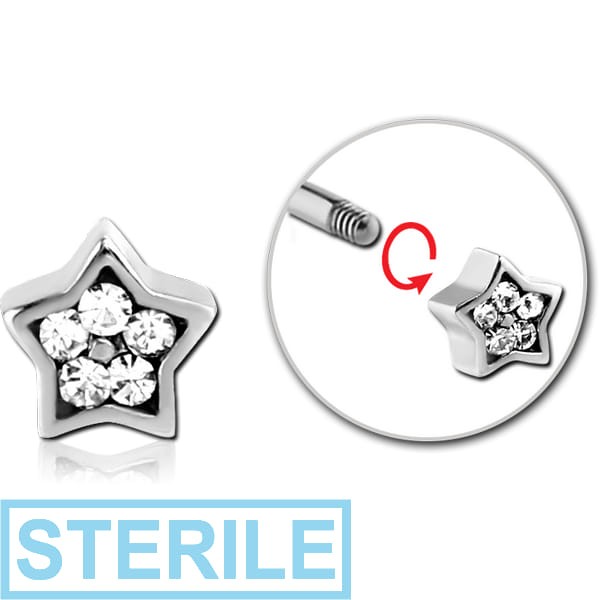 STERILE SURGICAL STEEL ATTACHMENT FOR 1.6 MM THREADED PIN - STAR