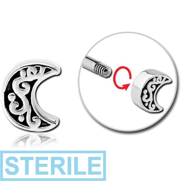STERILE SURGICAL STEEL ATTACHMENT FOR 1.6MM THREADED PINS - CRESCENT