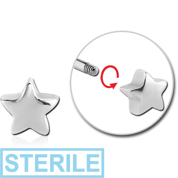 STERILE SURGICAL STEEL ATTACHMENT FOR 1.6 MM THREADED PINS - STAR