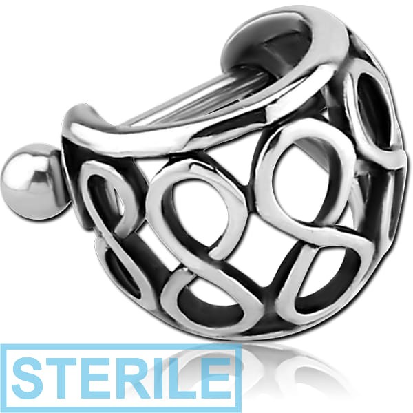 STERILE SURGICAL STEEL CARTILAGE SHIELD - INFINITIES
