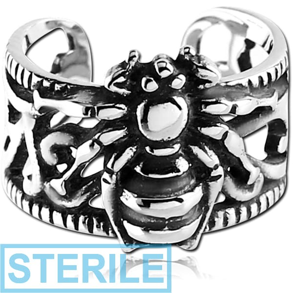 STERILE SURGICAL STEEL EAR CUFF - BEE