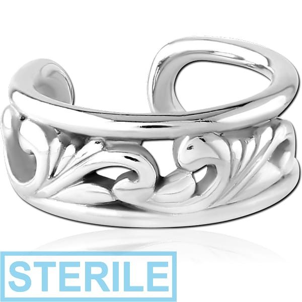 Surgical steel cheap ear cuff