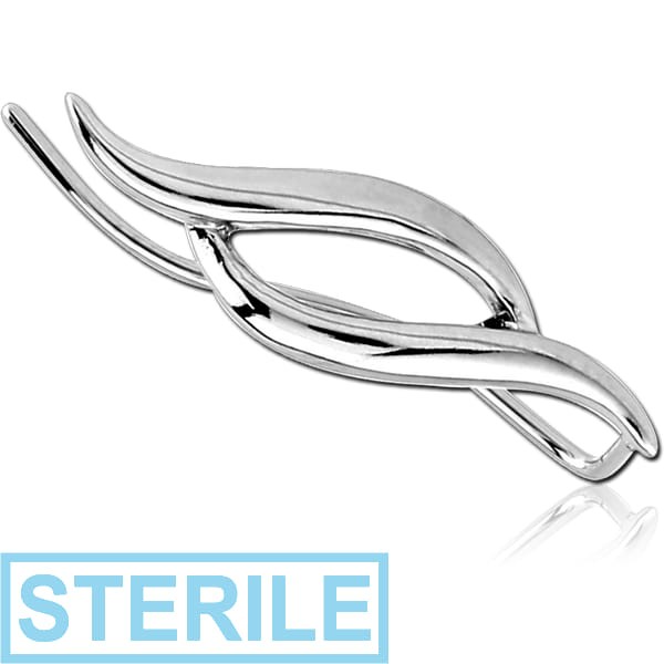 STERILE SURGICAL STEEL EAR VINE - RIGHT