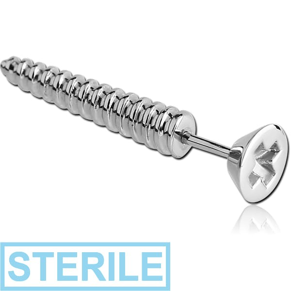 STERILE SURGICAL STEEL FAKE EXPANDER - SCREW