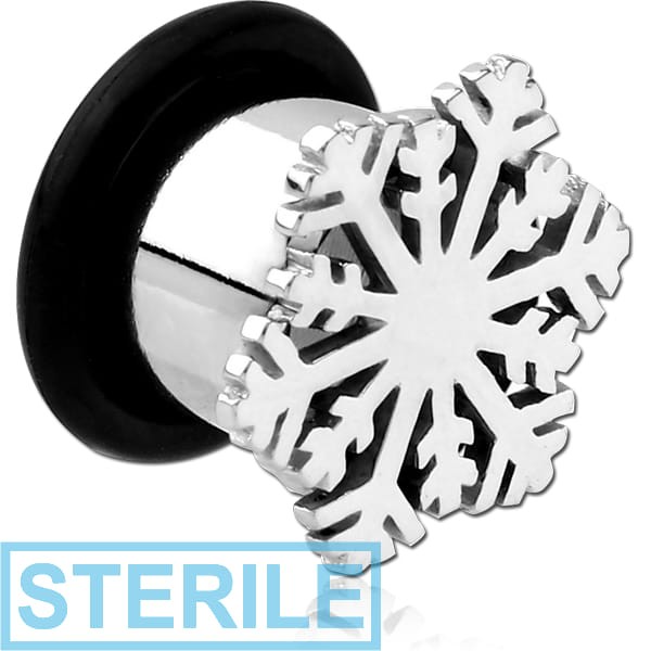 STERILE SURGICAL STEEL SINGLE RIDGED TUNNEL - SNOWFLAKE