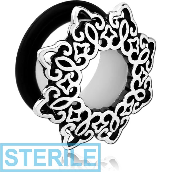 STERILE SURGICAL STEEL FLARED TUNNEL - STAR FILIGREE