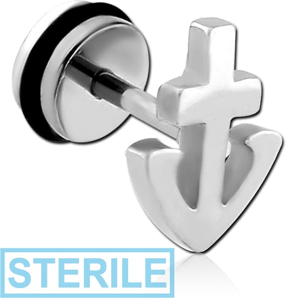 STERILE SURGICAL STEEL FAKE PLUG - ANCHOR