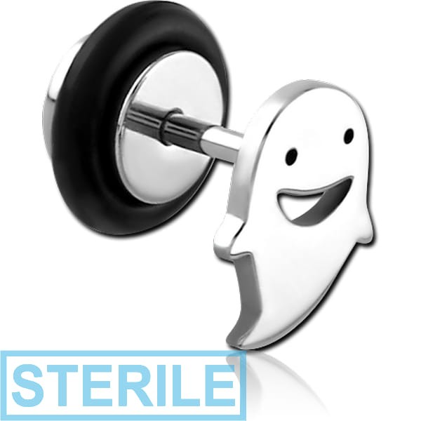 STERILE SURGICAL STEEL FAKE PLUG