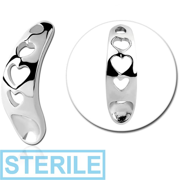 STERILE SURGICAL STEEL INTIMATE SHIELD