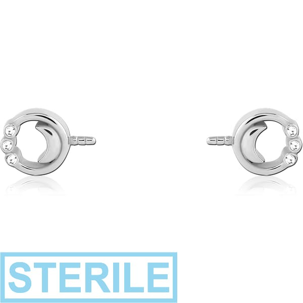 STERILE SURGICAL STEEL PUSH FIT JEWELLED ATTACHMENT FOR BIOFLEX INTERNAL NIPPLE SHIELD