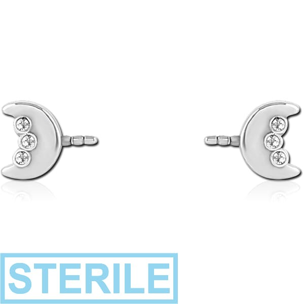 STERILE SURGICAL STEEL PUSH FIT JEWELLED ATTACHMENT FOR BIOFLEX INTERNAL NIPPLE SHIELD