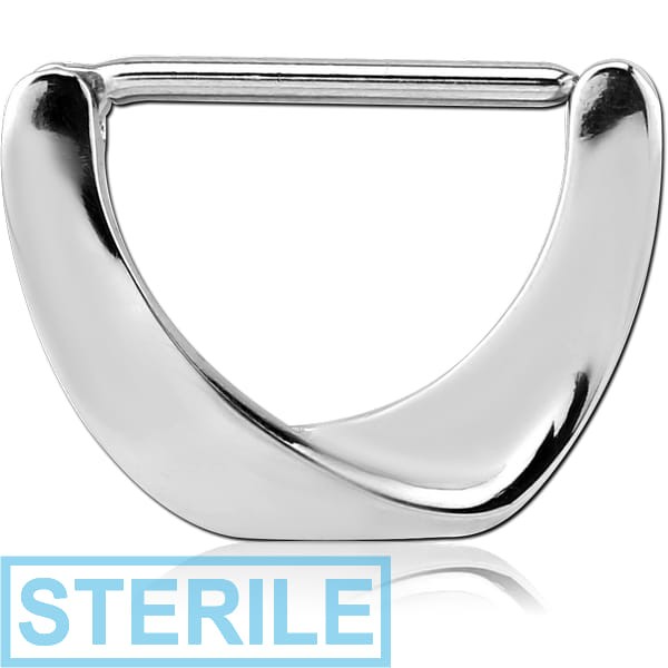 STERILE SURGICAL STEEL NIPPLE CLICKER