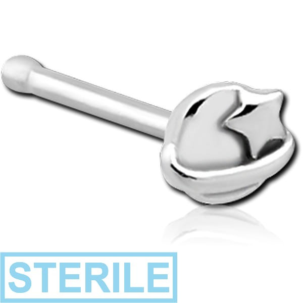 STERILE SURGICAL STEEL NOSE BONE