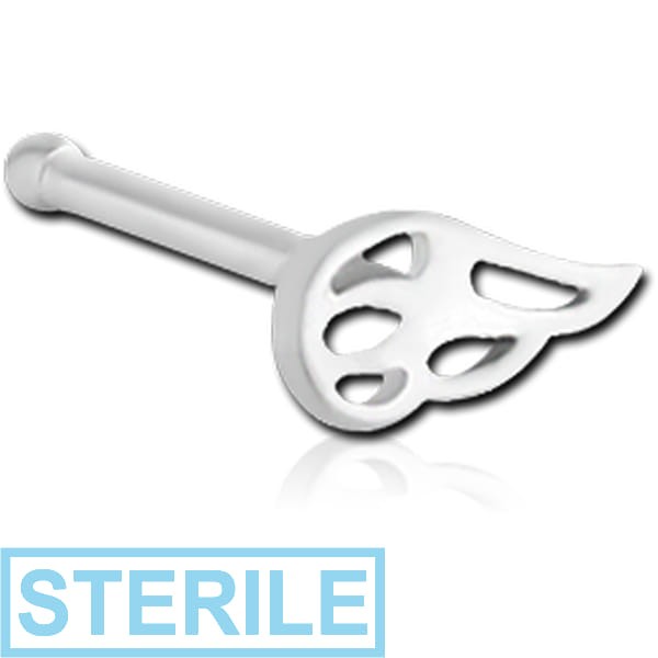 STERILE SURGICAL STEEL NOSE BONE - WING