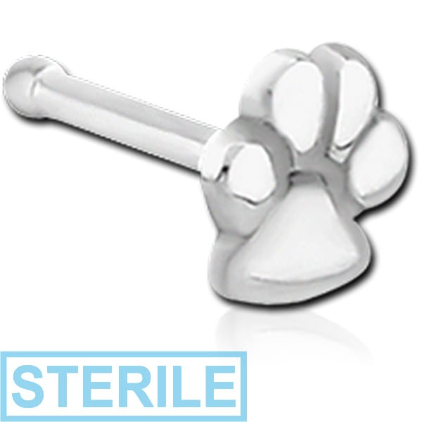 STERILE SURGICAL STEEL NOSE BONE - PAW