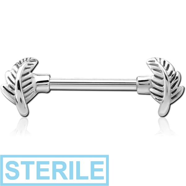 STERILE SURGICAL STEEL NIPPLE BAR