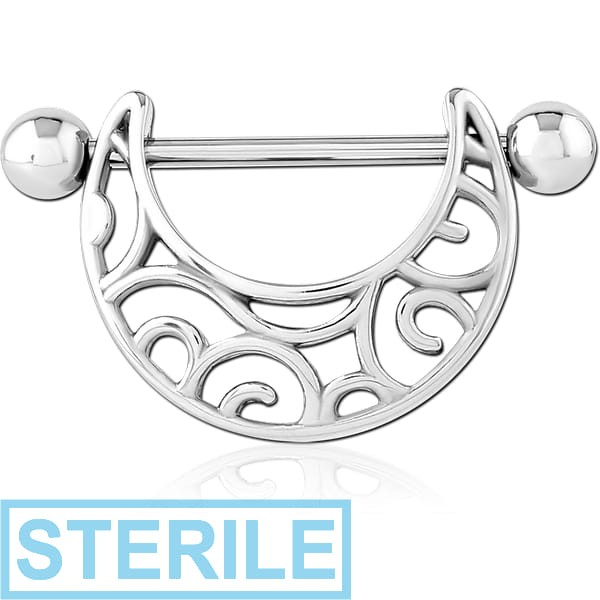 STERILE SURGICAL STEEL NIPPLE SHIELD