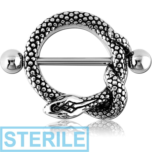 STERILE SURGICAL STEEL NIPPLE SHIELD - SNAKE