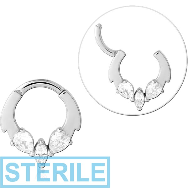 STERILE SURGICAL STEEL JEWELLED MULTI PURPOSE CLICKER