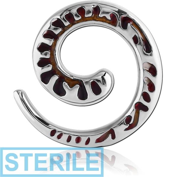 STERILE SURGICAL STEEL EAR SPIRAL