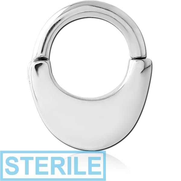 STERILE SURGICAL STEEL HINGED SEPTUM CLICKER