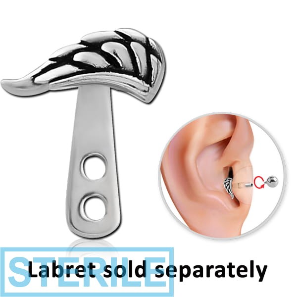 STERILE SURGICAL STEEL TRAGUS WRAP - WING