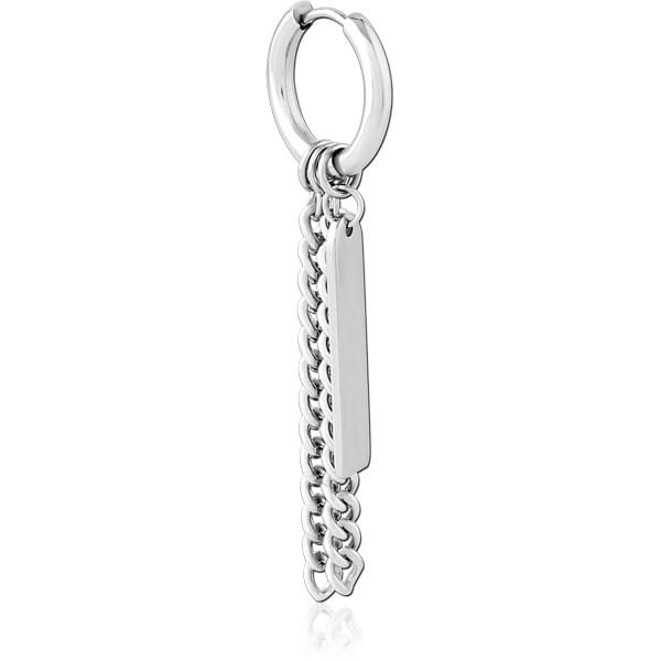 316L SURGICAL STEEL STERILE FASHION HOOP EARRING