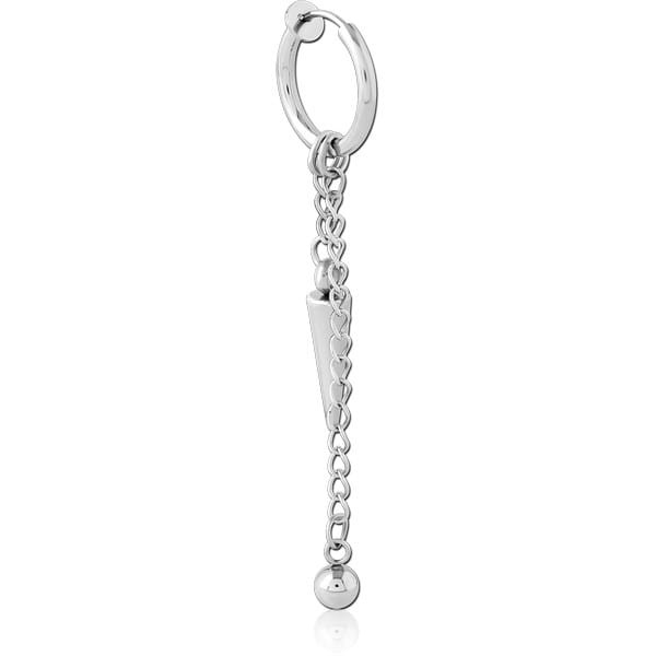 316L SURGICAL STEEL STERILE FASHION HOOP EARRING