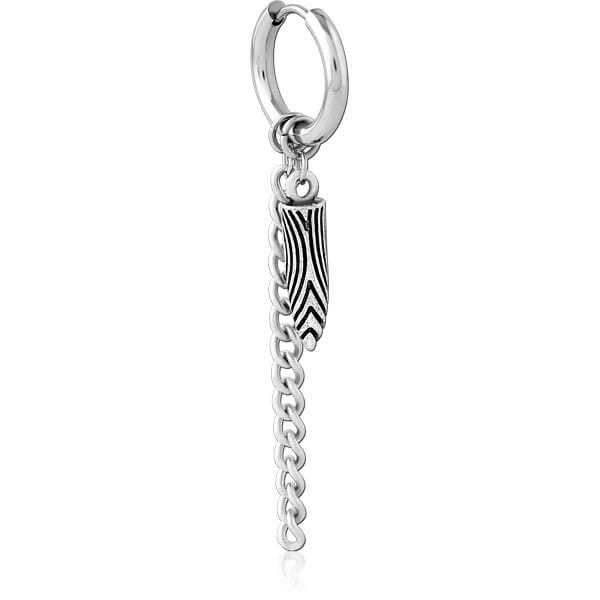 316L SURGICAL STEEL STERILE FASHION HOOP EARRING