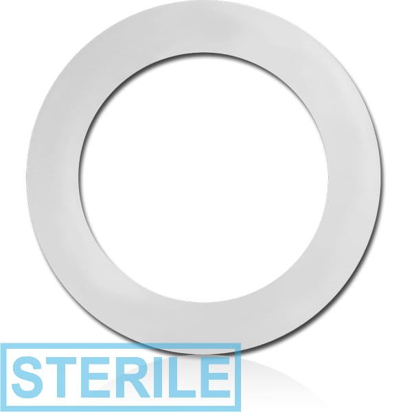 STERILE SILICONE O RING OUTSIDE 4MM HOLE 1.0MM T1.5MM