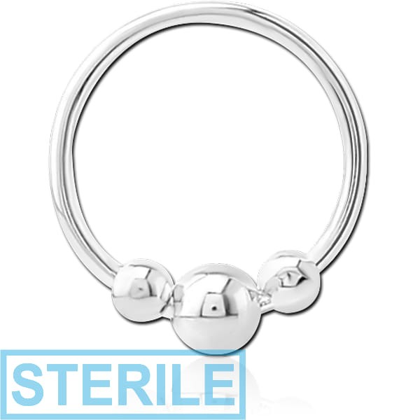 STERILE STERLING SILVER 925 SEAMLESS RING