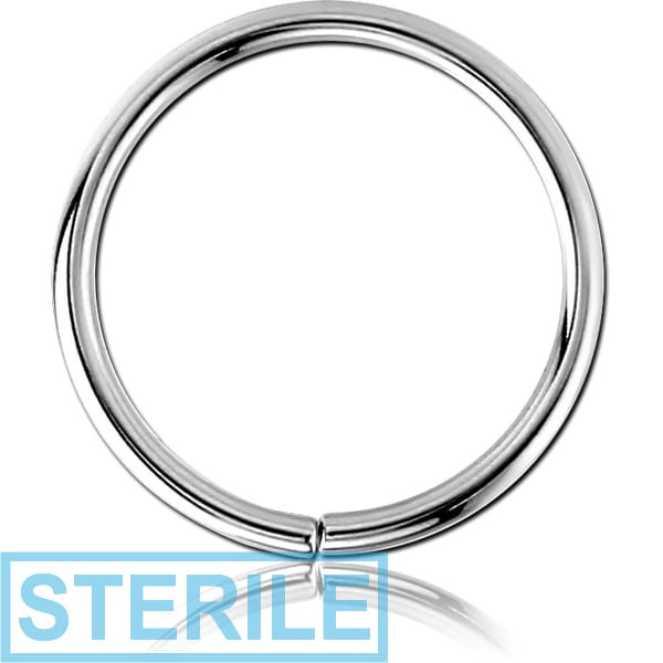 STERILE STERLING SILVER 925 SEAMLESS RING