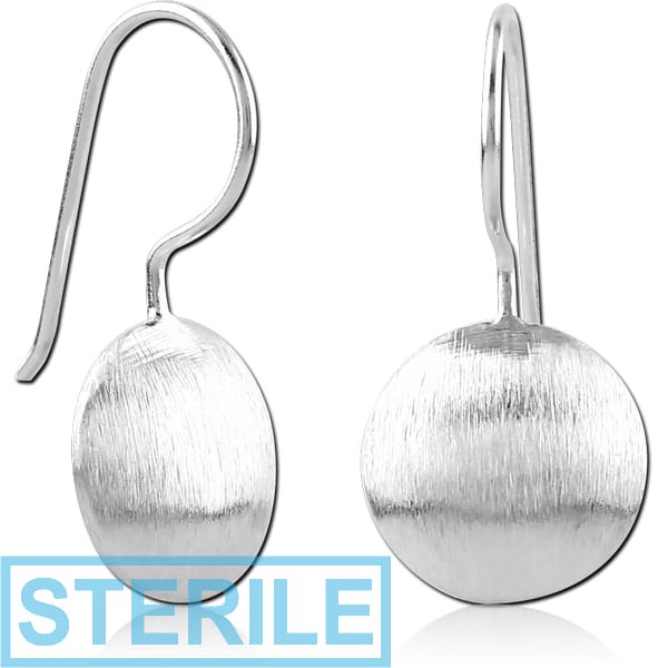STERILE STERLING SILVER 925 EARRINGS PAIR