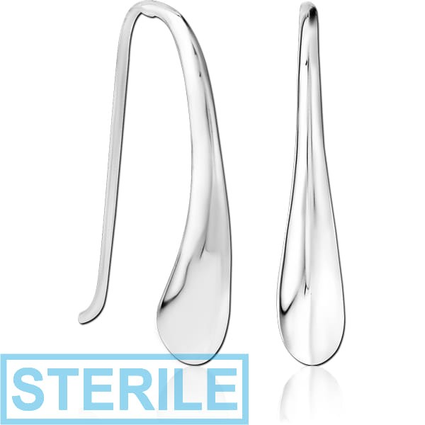 STERILE STERLING SILVER 925 EARRINGS PAIR