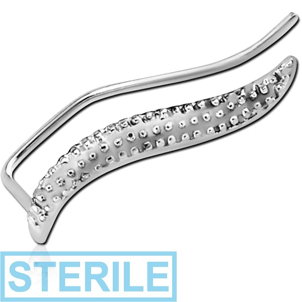 STERILE STERLING SILVER 925 EAR VINE - LEFT