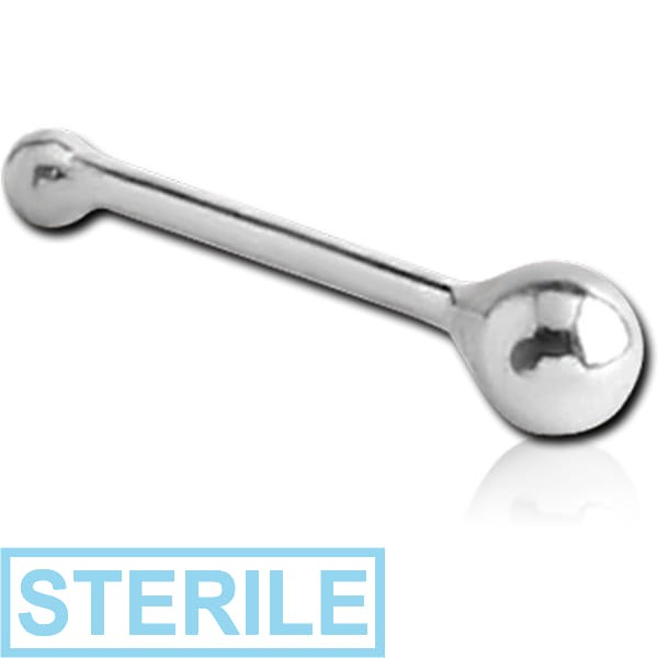 STERILE STERLING SILVER 925 NOSE BONE