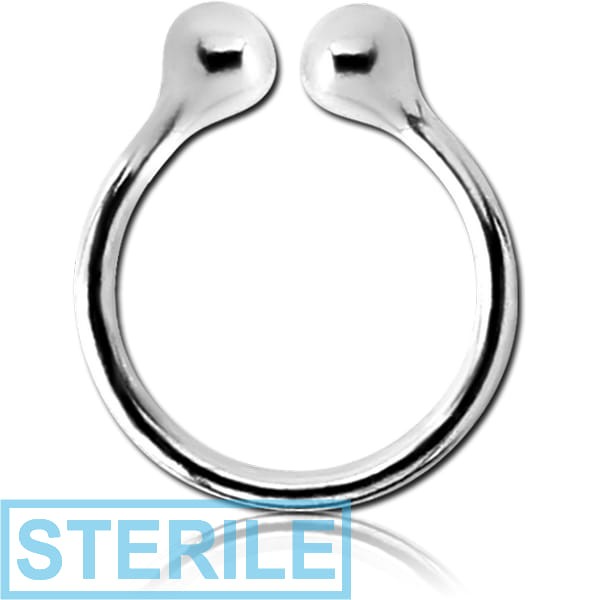 STERILE STERLING SILVER 925 ILLUSION RING