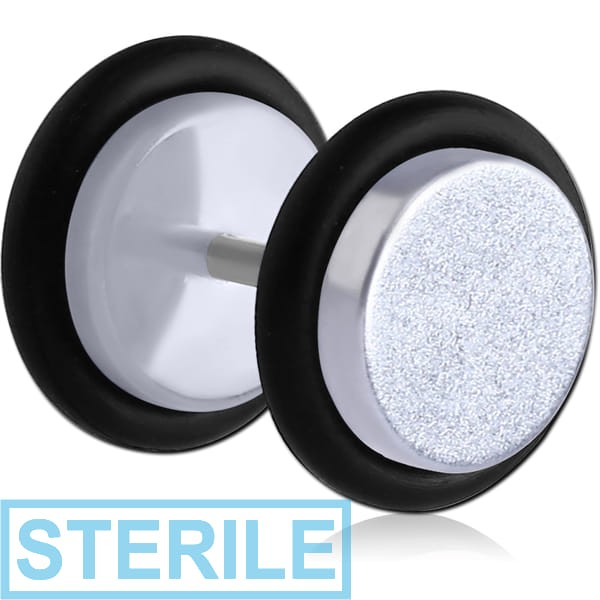 STERILE UV ACRYLIC SHINY PASTEL FAKE PLUG