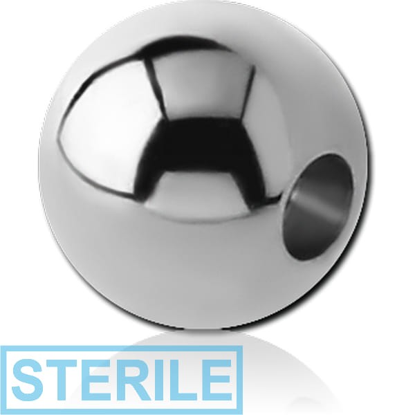 STERILE SURGICAL STEEL SPINNER BALL 1.6 MM HOLE