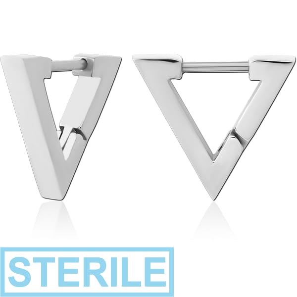 STERILE SURGICAL STEEL HUGGIES PAIR