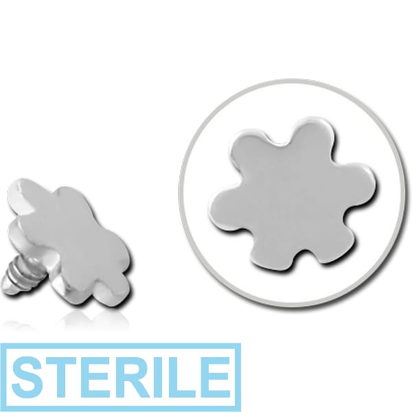 STERILE TITANIUM FOR 1.2MM INTERNALLY THREADED PINS - FLOWER
