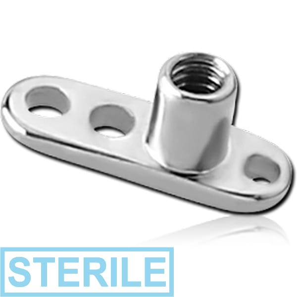 STERILE TITANIUM INTERNALLY THREADED MINI DERMAL ANCHOR PIN 2.0X6.2