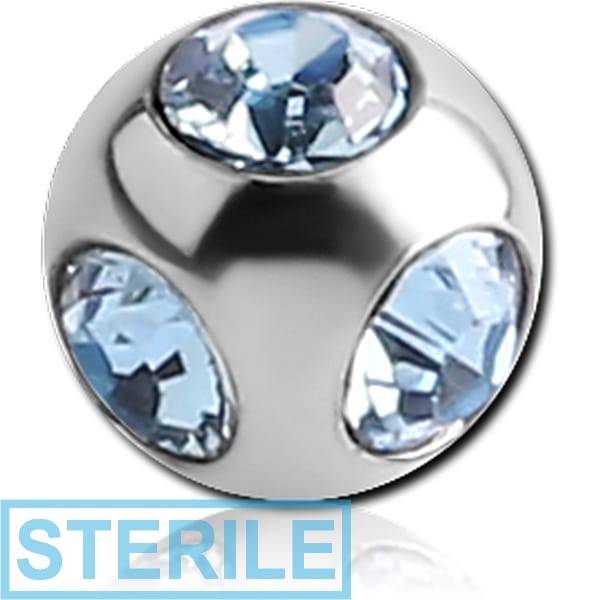 STERILE TITANIUM MULTI VALUE JEWELLED MICRO BALL
