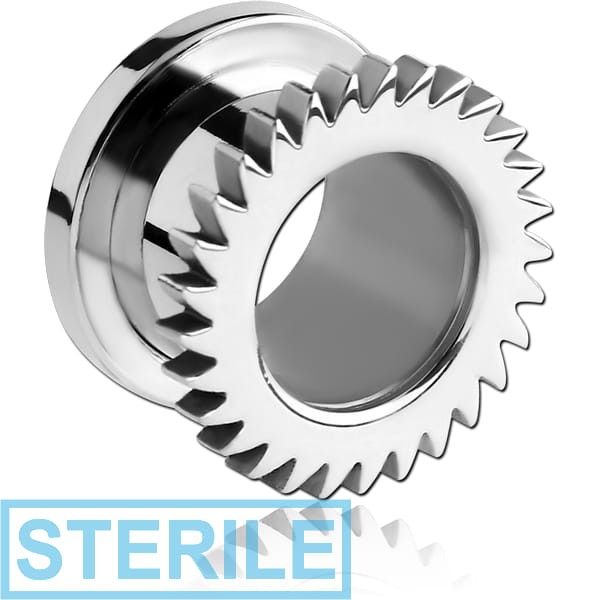 STERILE SURGICAL STEEL SAW BLADE THREADED TUNNEL