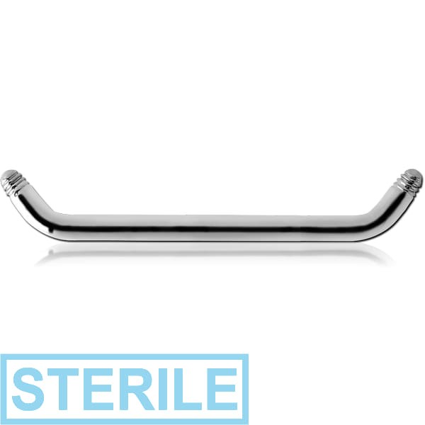 STERILE TITANIUM 45 DEGREE OPEN STAPLE BARBELL PIN