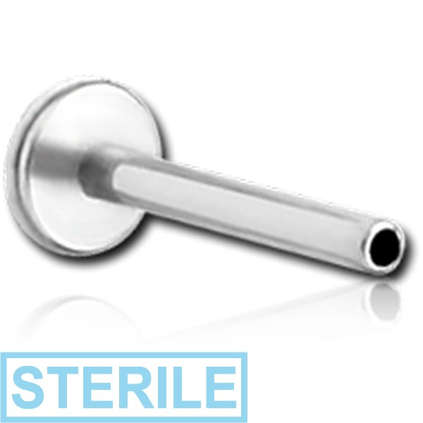 STERILE TITANIUM THREADLESS LABRET PIN