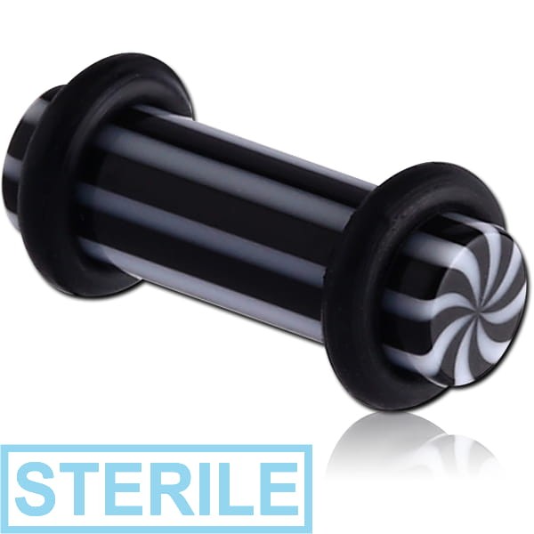 STERILE VALUE UV ACRYLIC TORNADO STRAIGHT PLUG
