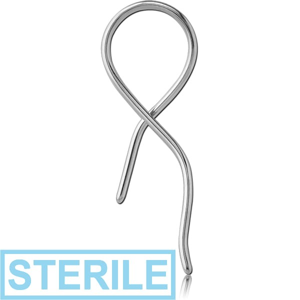 STERILE SURGICAL STEEL FISH HOOK