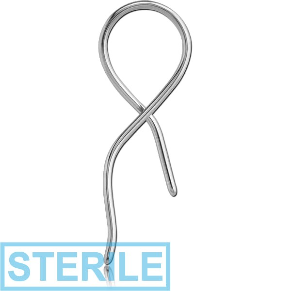 STERILE SURGICAL STEEL FISH HOOK